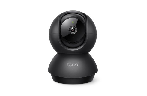 TP-Link Tapo C201 Indoor 1080P Wi-Fi Security Camera with Pan/Tilt/Zoom - Black